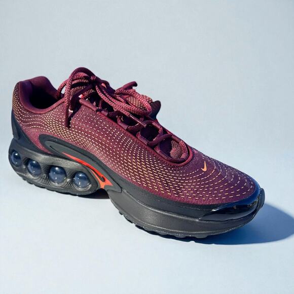 Nike Air Max DN Men’s Running Shoes Dark Red Black Size 12 DV3337-600 NEW - Picture 11 of 14